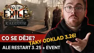 PoE 1 odložená liga a restart Settlers of Kalguur #poe #pathofexile
