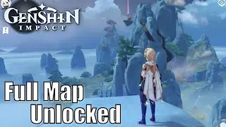 GENSHIN IMPACT - Full Map Access - All Statues Unlocked at Level 10