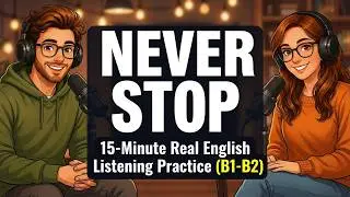 Talking About Education and Lifelong Learning | 15-Minute Real English Listening Practice (B1–B2)