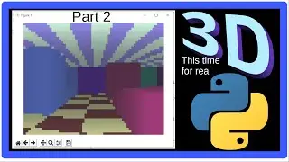 Proto ray tracing - how to make simple 3D game in Python with ray casting