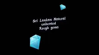 Srilankan rough sapphire