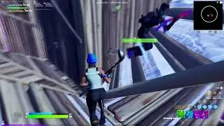 Fortnite 1v1s but its buttery smooth (240 FPS) Keyboard blue switches 4K