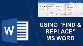 How to use Find & Replace in Microsoft Word 