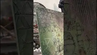 Интенсив «Стены Мечты» в студии Senzaria с использованием авторских трафаретов! #трафареты #декор