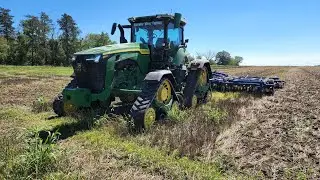 Using the 8RX for Some Tillage! - 