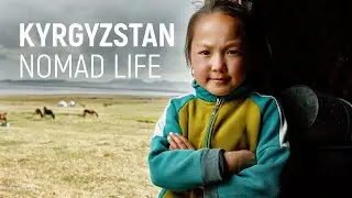 Real life in Kyrgyzstan. Nomad people. *Trip to Central Asia*