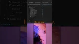 RGB GLITCH Effect in Premiere pro ?🥶, #shorts