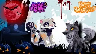 Мини обзор на обновление в ANIMAL JAM! 💖 ура хэллоуин! 30.09.22