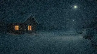 Shuddering Snowstorm for Relaxation & Calm | Relaxing Blizzard Ambience