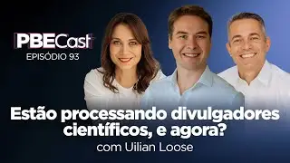 Estão processando divulgadores científicos, e agora? Com Uilian Loose | PBECast Ep#93