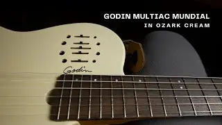 Godin Multiac Mundial Nylon String Guitar (Ozark Cream) | Unboxing/First Impressions (4K)
