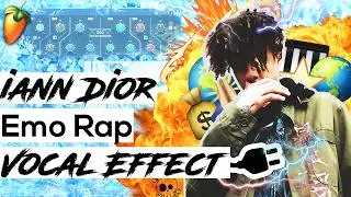 How To Sound Like iann Dior Vocal Effect Tutorial In FL Studio