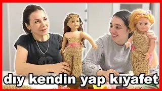 DIY AMERICAN GIRL CLOTHES DESIGN CHALLENGE Dobişko Tv