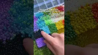 It is not worth the clean up 💀 #spillingbeads #seedbeads #funny #beadedbyjessxo #smallbiz #viral