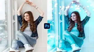 Brandon Woelfel Editing in Photoshop-Add Bokeh Light Effect