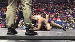 Bryce Steiert (UNI) vs Anthony Mantanona (Oklahoma)