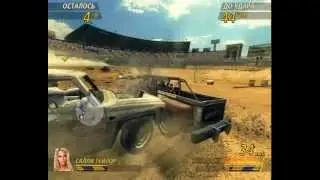 JIaukep мочит всех в FlatOut 2... +Музон в тему