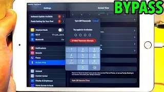 How To REMOVE Screen Time Passcode & Restrictions from iPhone or iPad!