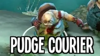 Dota2 FREE Mini Pudge Courier and Dragonclaw SKELETON chain