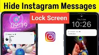 How To Hide Instagram Notification Content On Lock Screen || Insta notification hide on lock screen