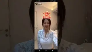 Niswahbm pake kebaya putih makin cantik