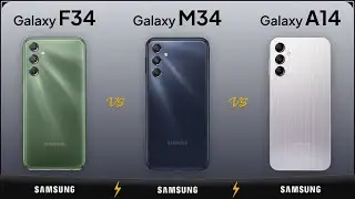 Galaxy F34 vs Galaxy M34 vs Galaxy A14 5G | Mobile Nerd