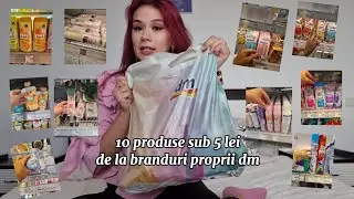 10 produse sub 5 lei din dm