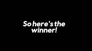 GIVEAWAY WINNER