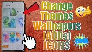 Honor Magic 5 Lite How to Change THEMES/AODs/WALLPAPERS/ICONS & More