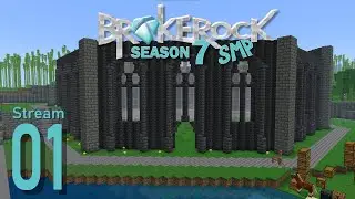 Brokerock VII Stream 1 - Starting a New Shop - Minecraft SMP