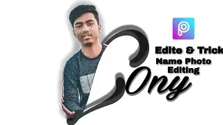 Name Text Photo Editing in PicsArt|New Trending Photo Editing Quick Editing Picsar|Picsrt trics...?