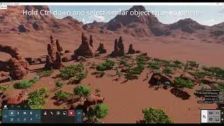 How to quickly delete several objects together in Lumion?