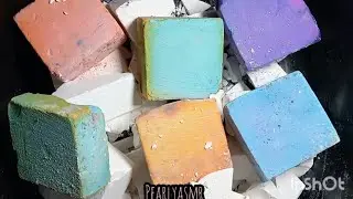 PASTEL DYED + PLAIN JANE GYM CHALK CRUMBLE-ASMR