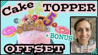 How to use OFFSET in Cricut Design Space (plus bonus donut headband)