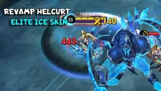 REVAMP HELCURT ELITE ICE SKIN MLBB || HELCURT MOBILE LEGENDS || NEW SKIN MLBB ||  
