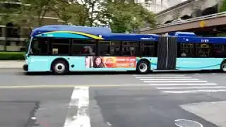 New York City Buses @ The Brooklyn Bridge (Part 2) | Another Transit Video