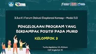 Tugas Forum Diskusi Eksplorasi Konsep | Modul 3.3
