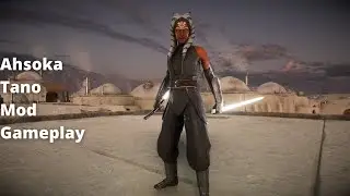 Star Wars Battlefront II - Ahsoka Tano Mod Gameplay (Battlefront 2022)