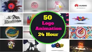 Best logo animation or intro video with YouTube intro video in 24 hours