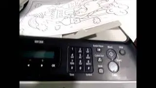 Cara Mudah Fotocopy 2lbr jadi 1lbr Printer Canon MX366