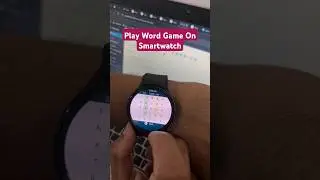 Play Word Game On Samsung Galaxy Watch 🎮 