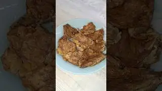 Грибы зонтики, жареные в кляре. Очень простой рецепт и вкусное блюдо.