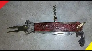 Нож СССР з-д Заря п. Давыдково