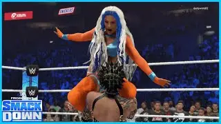 WWE 2K24 SMACKDOWN SHOTZI VS ZELINA VEGA