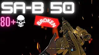 the SA-B 50 Is AIMBOT In MW2 Best Class Setup (80+Kill Game)