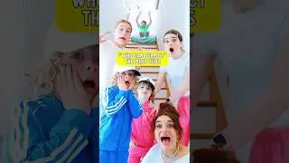 Who can get the most cups 🤷‍♀️down the stairs challenge🤔 #norrisnuts
