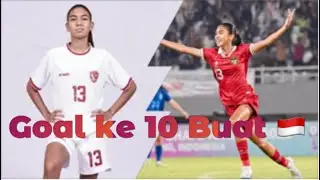 Goal ke 10 Claudia Buat 🇮🇩