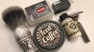 Van Yulay Iced Coffee Shave Soap and Post Shave Balm