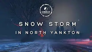 8 Hours of Blizzard Sounds for sleep with Howling Winds | GTA V | Snow Sounds