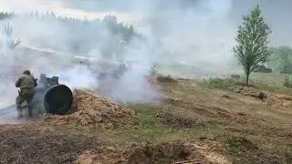 Полковая в бою